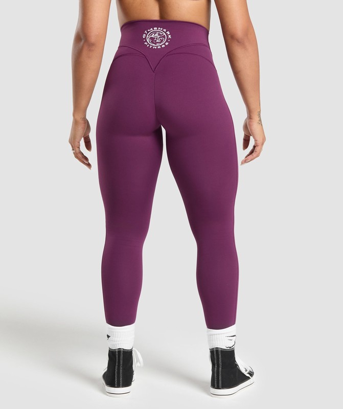 Gymshark Legacy Regular Leggings Magenta Purple | 90258NHRU