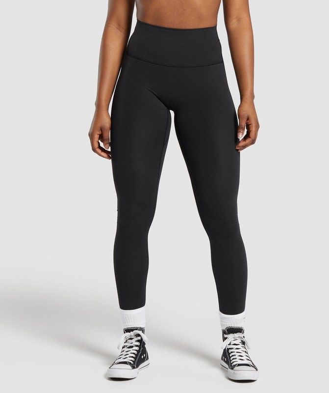 Gymshark Legacy Tall Leggings Black | 14957DBKA