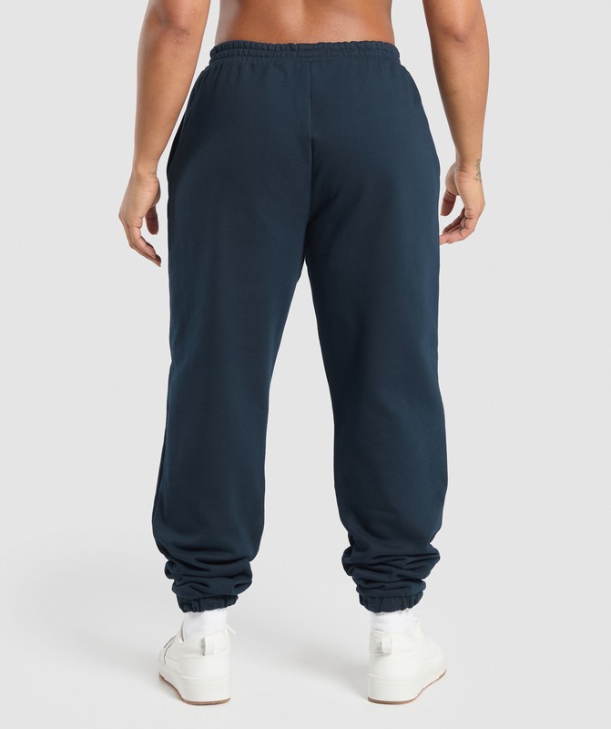 Gymshark Lifting Club Oversized Jogger Navy | 57864KSOT