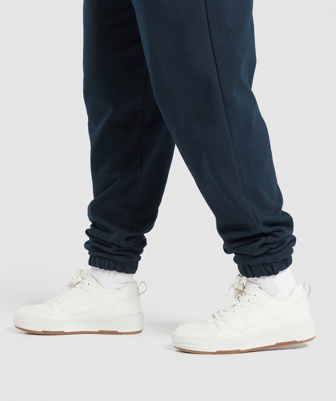 Gymshark Lifting Club Oversized Jogger Navy | 57864KSOT
