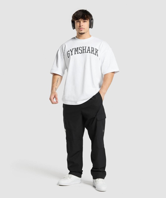 Gymshark Lifting Club Ripstop Cargo Black | 02315BPYD