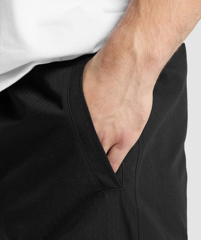 Gymshark Lifting Club Ripstop Cargo Black | 02315BPYD