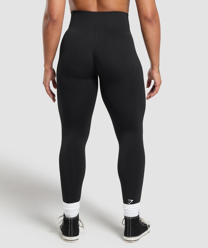 Gymshark Lifting Essentials Leggings Black | 57804QXSZ