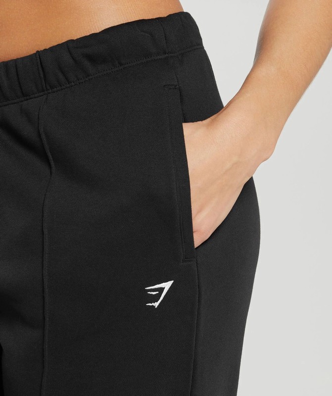 Gymshark Lifting Straight Leg Jogger Black | 48097CVEZ