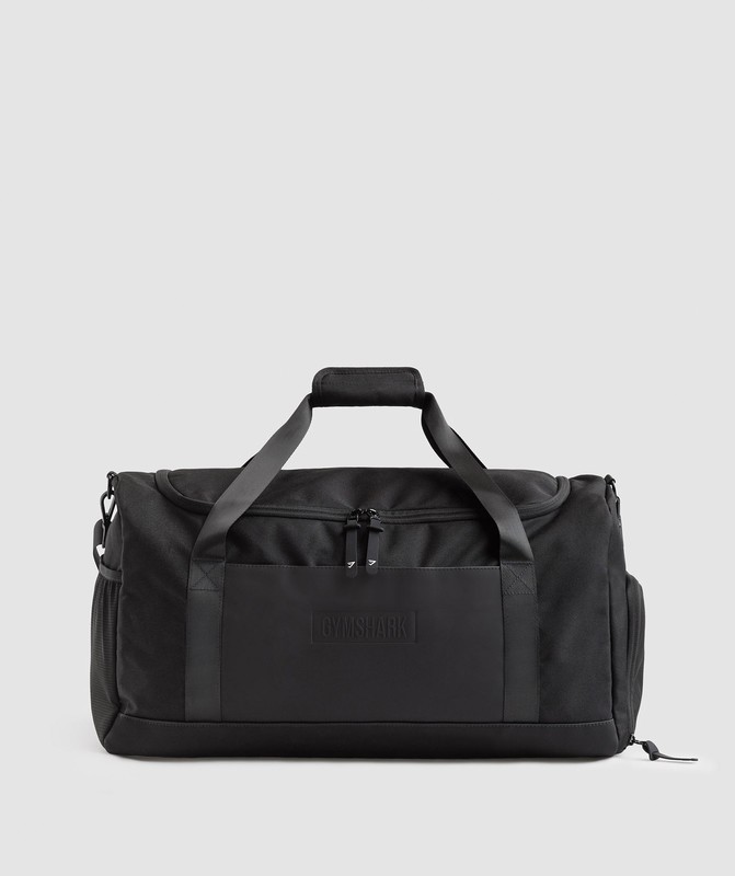Gymshark Medium Everyday Holdall Black | 39802CUOJ