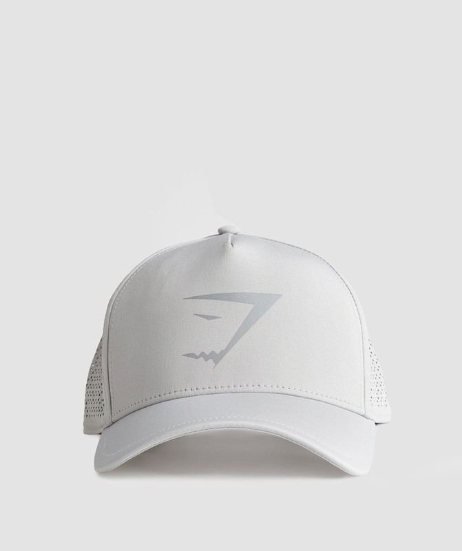 Gymshark Mesh Trucker Silver Grey | 16098JGMK