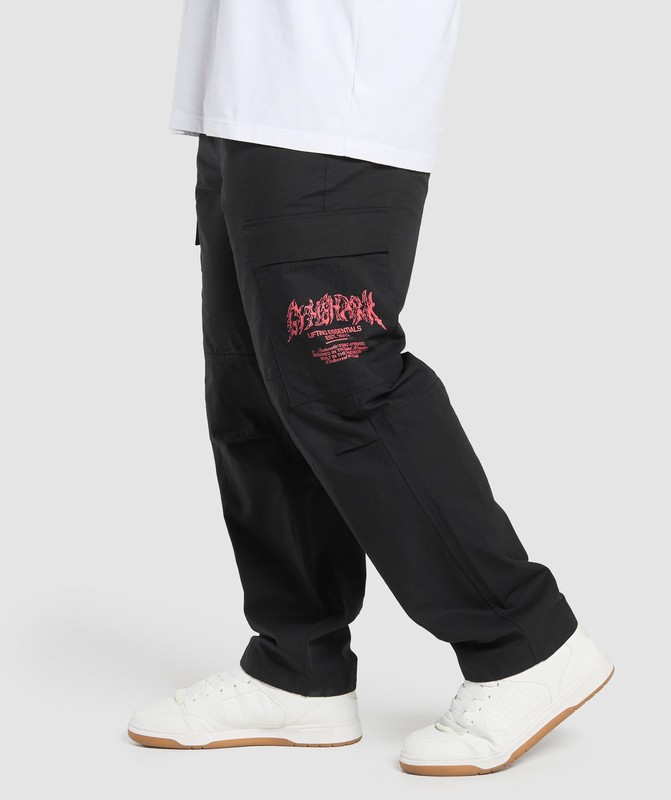 Gymshark Metal Lifting Cargo Pants Black | 43017JYVX