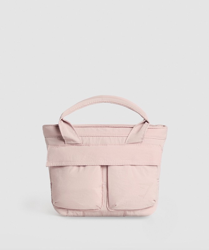 Gymshark Mini Tote Bag Muted Pink | 06573MNXD