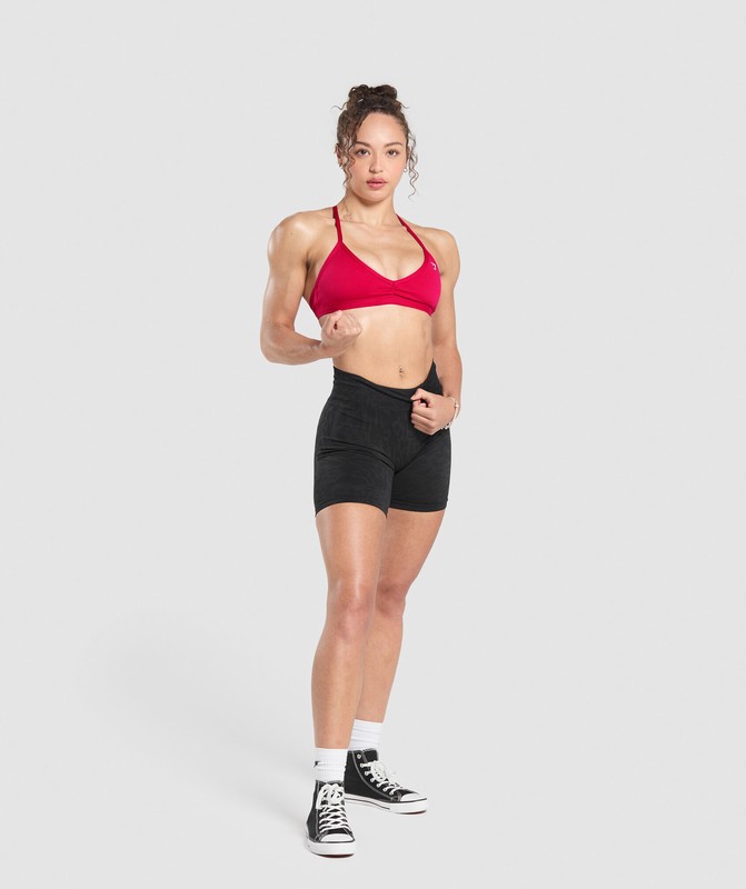 Gymshark Minimal Sports Bra Build Pink | 20674VJLM