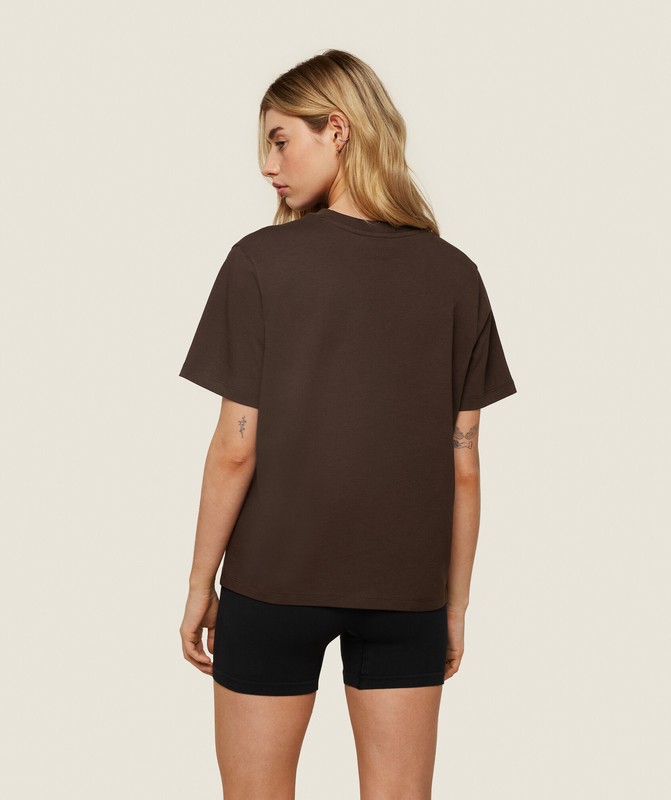 Gymshark Pe Graphic T-Shirt Archive Brown | 20463OVTE