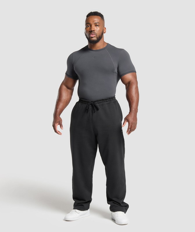 Gymshark Physique T-Shirt Onyx Grey | 32146MEXZ