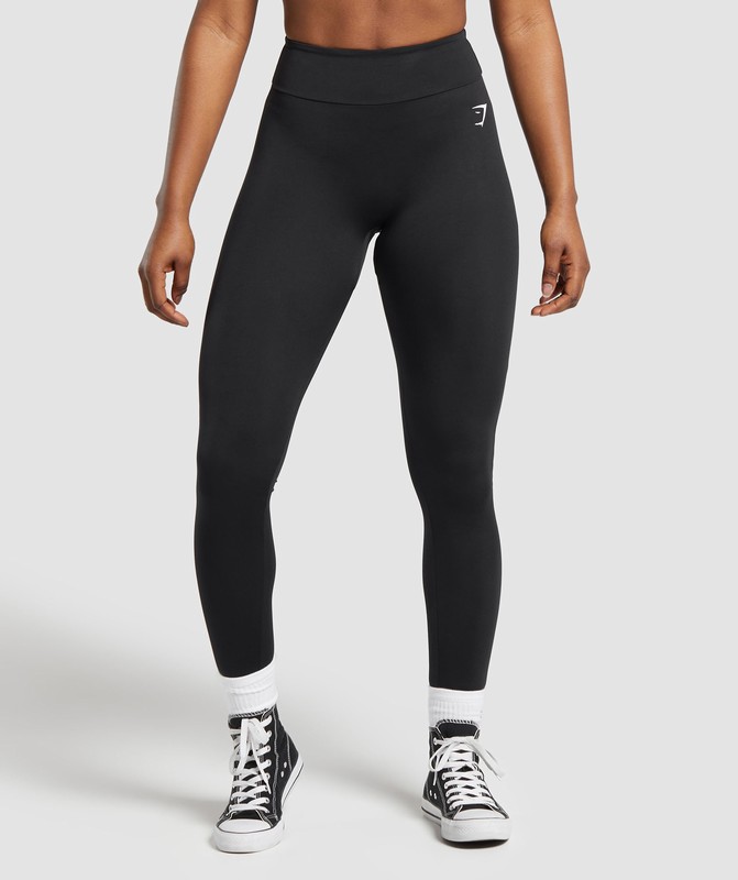 Gymshark Power Tall Leggings Black | 79062KJLR