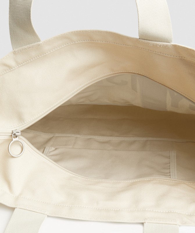 Gymshark Power Tote Ecru White / Vanilla Beige | 65318WOAX