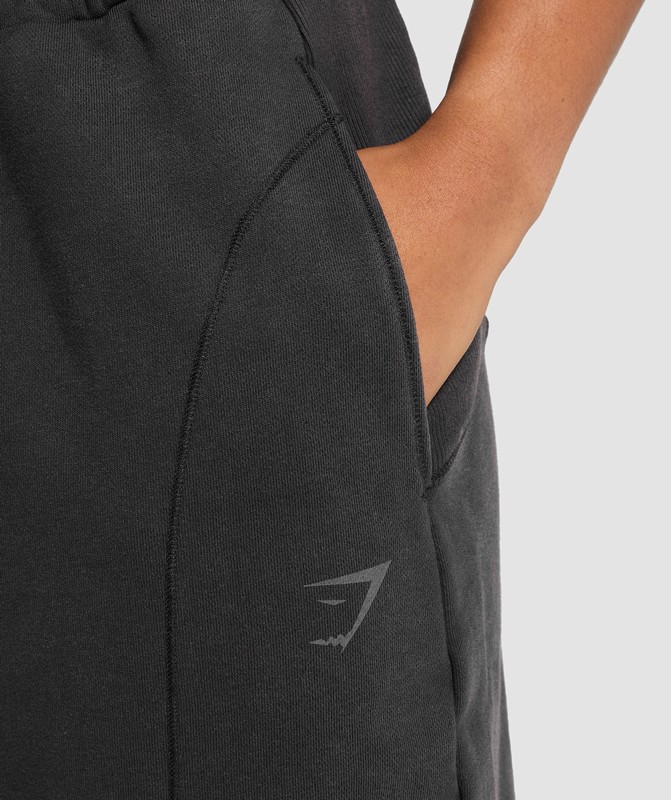 Gymshark Power Washed Joggers Black / Acid Wash | 27134PFOX