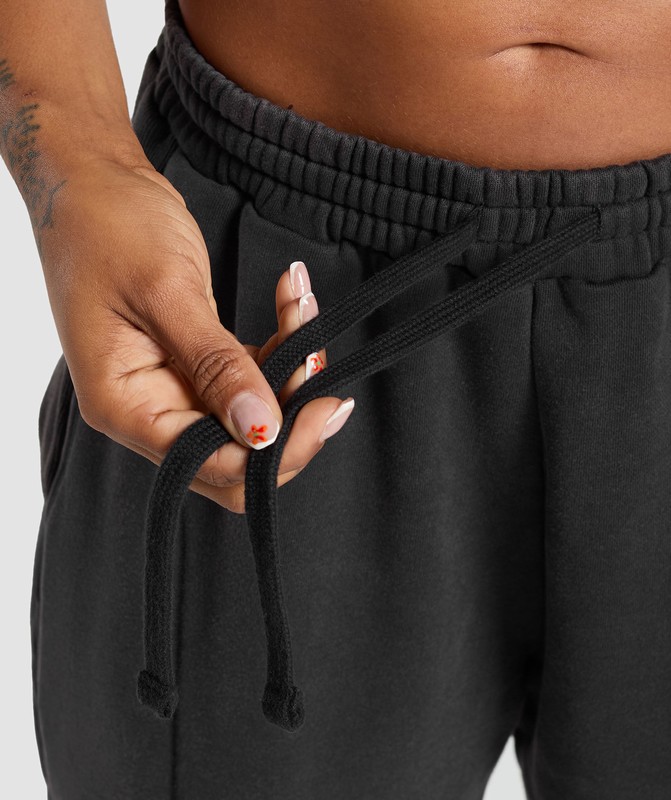 Gymshark Power Washed Joggers Black / Acid Wash | 27134PFOX