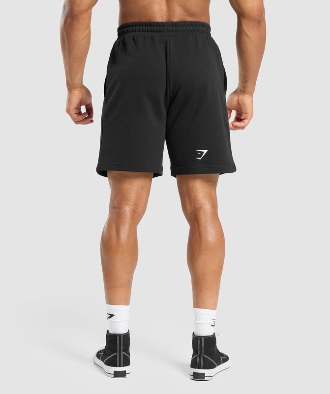 Gymshark Property Of 7" Shorts Black | 39274MQSR