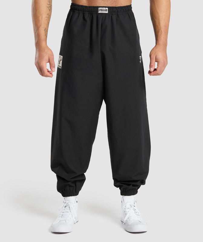Gymshark Pumper Pants Black | 63942JRLM