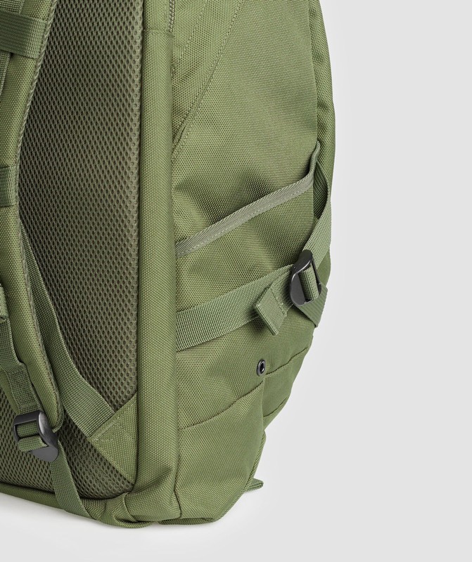 Gymshark Pursuit Backpack Core Olive | 38726OGYV
