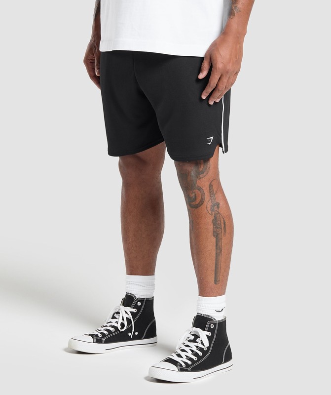 Gymshark Recess Shorts Black | 23504SWIY