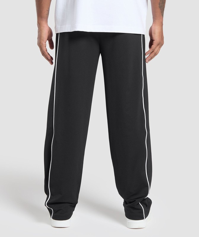 Gymshark Recess Straight Leg Pant Black | 70324VWDL