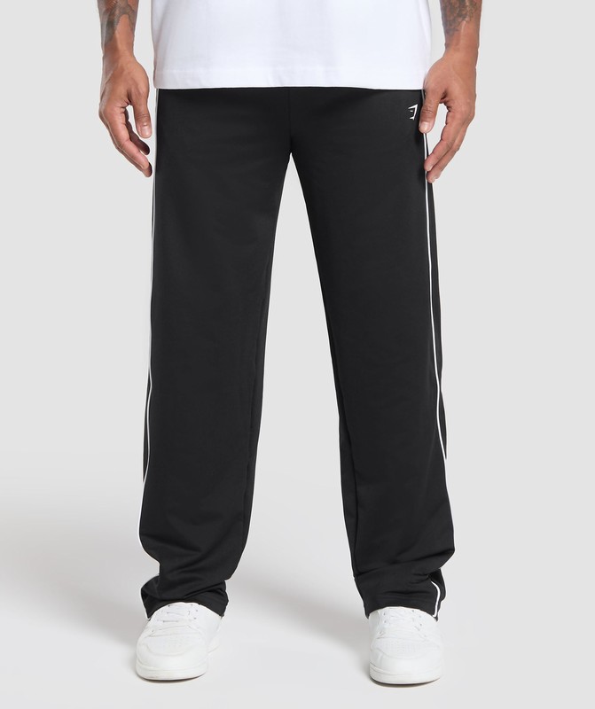 Gymshark Recess Straight Leg Pant Black | 70324VWDL