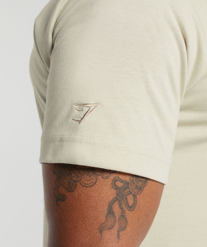 Gymshark Rest Day Commute Polo Shirt Pebble Grey | 87102IDYG