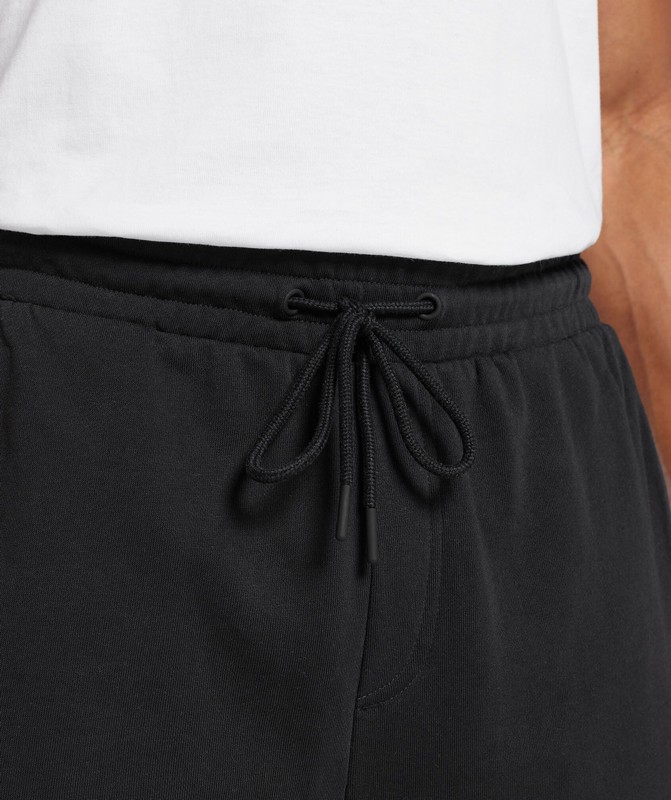 Gymshark Rest Day Essentials 7" Shorts Black | 75693MLQR