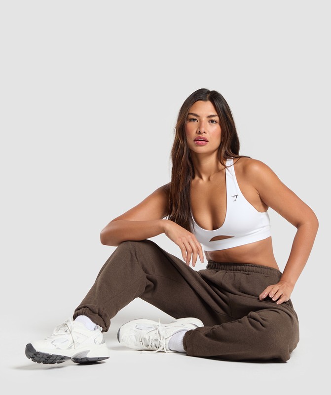 Gymshark Rest Day Sweats Jogger Bros Cozy Brown Marl | 07819SUML