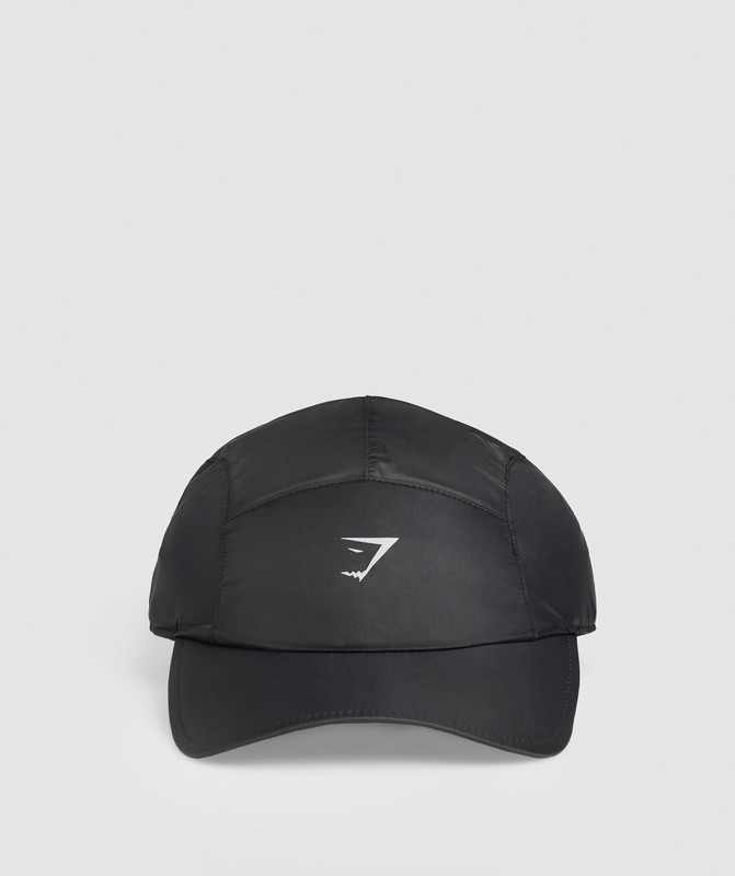 Gymshark Running Cap Black | 60173TRFS