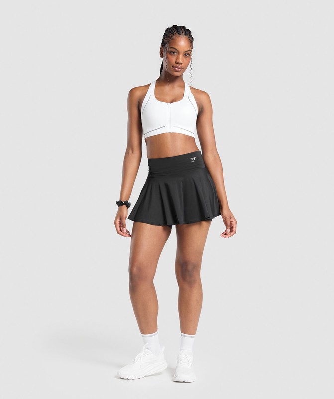 Gymshark Running Skort Black | 79824RFJQ
