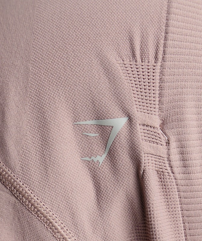 Gymshark Seamless Sports Hijab Powder Mauve | 13028HPIM