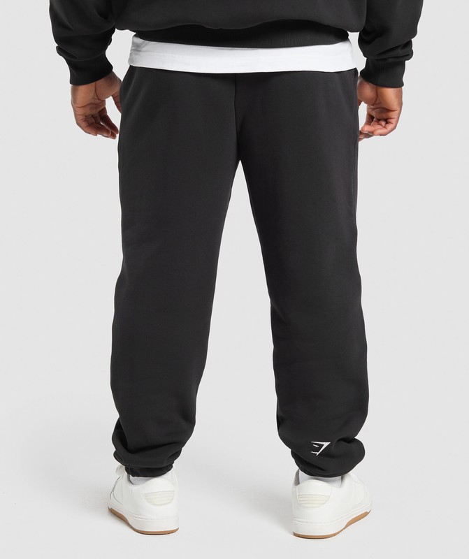 Gymshark Shark Joggers Black | 32680CSEB