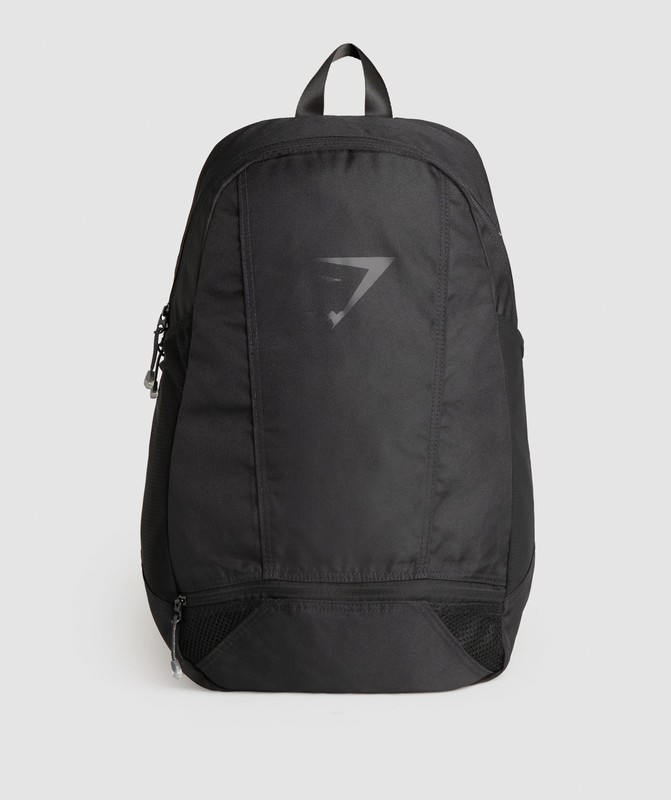 Gymshark Sharkhead Backpack Black | 78250GSTF