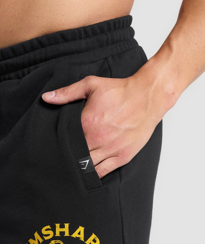 Gymshark Spartan 7" Shorts Black | 30942IBVY