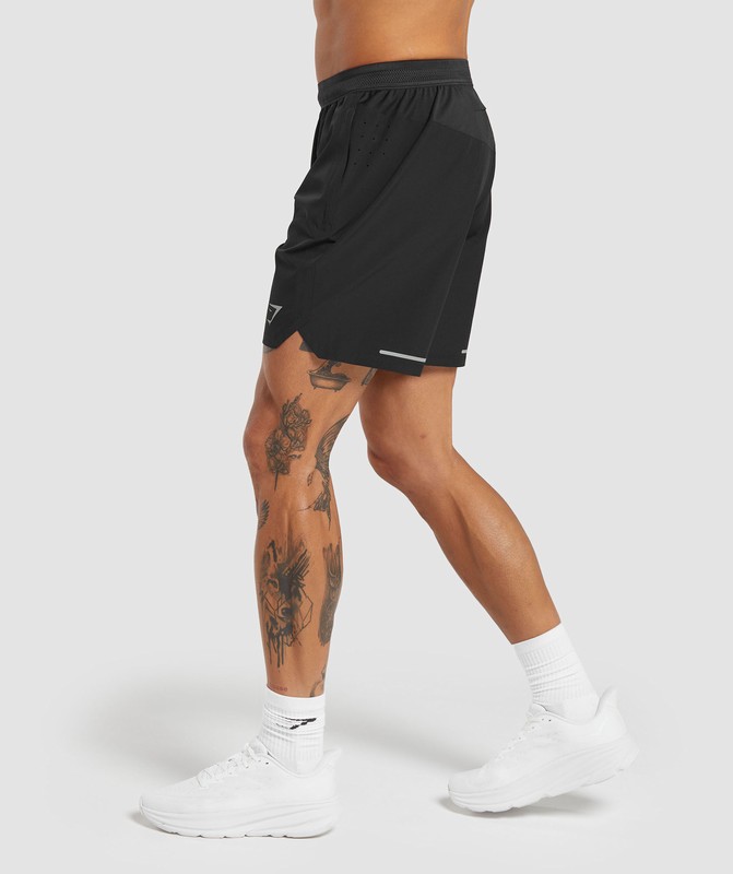 Gymshark Speed 7" Shorts Black | 53271JXKD
