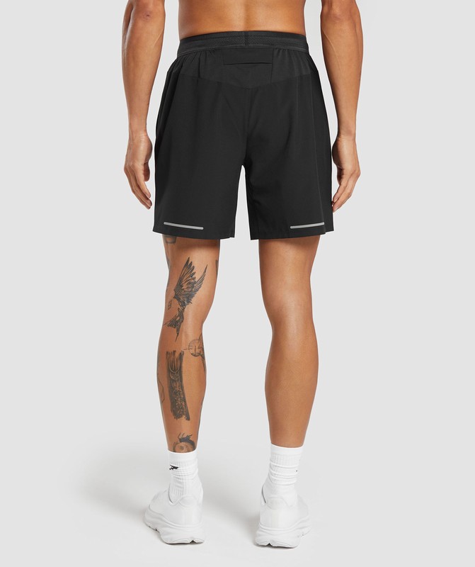 Gymshark Speed 7" Shorts Black | 53271JXKD