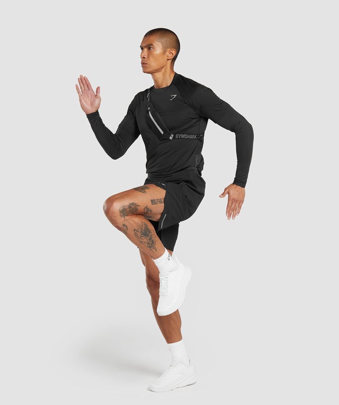 Gymshark Speed 7" Shorts Black | 53271JXKD
