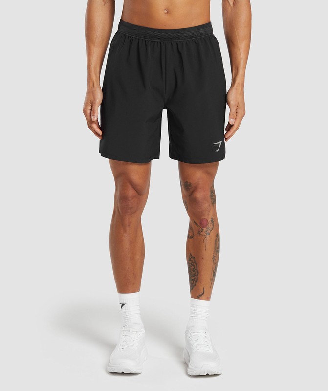 Gymshark Speed 7" Shorts Black | 53271JXKD