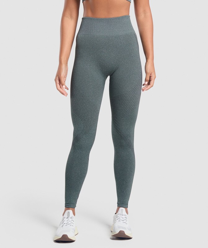 Gymshark Sport Seamless Leggings Victory Green / Discipline Green | 75342XIBS