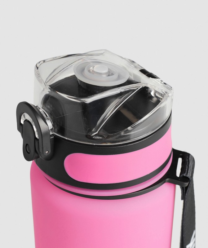 Gymshark Sports Bottle Build Pink | 68719GDRL