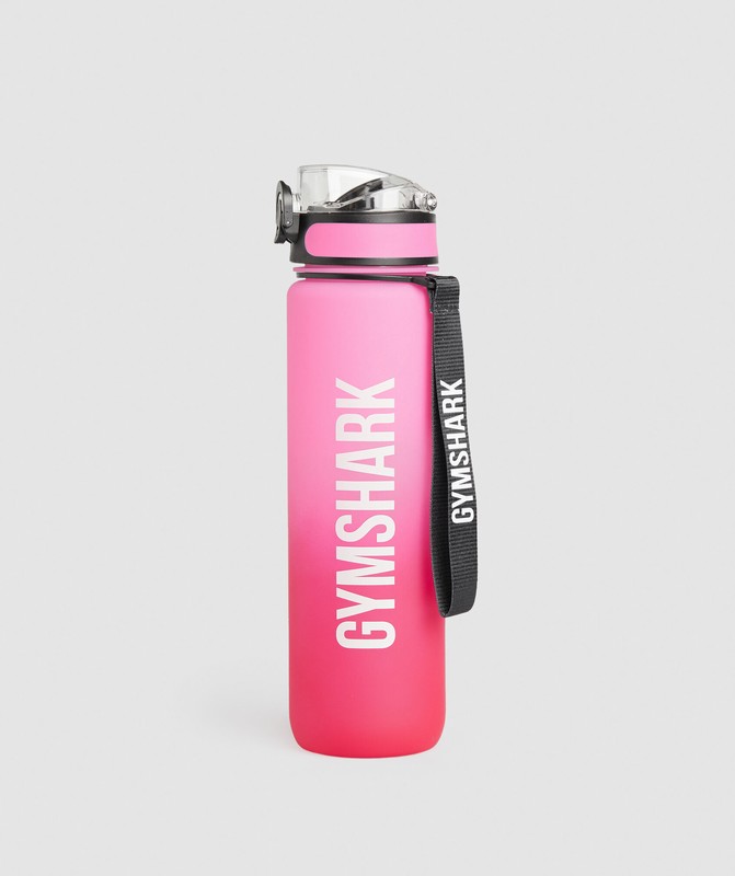Gymshark Sports Bottle Build Pink | 68719GDRL