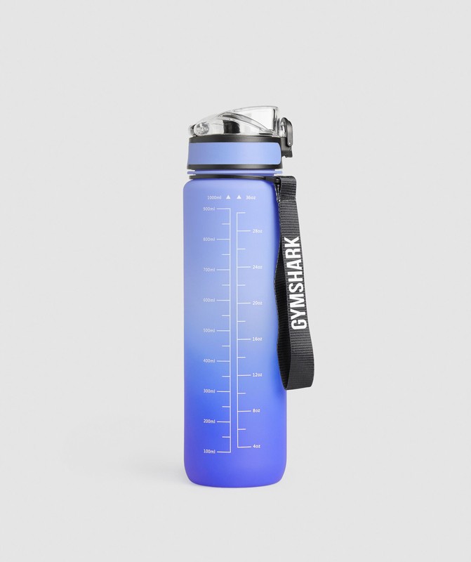 Gymshark Sports Bottle Force Blue / Lift Blue | 69284CEZW