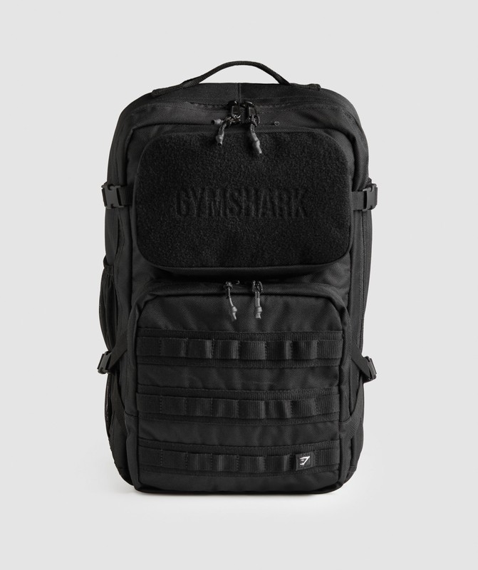 Gymshark Tactical Lite Backpack Black | 98061XQRI
