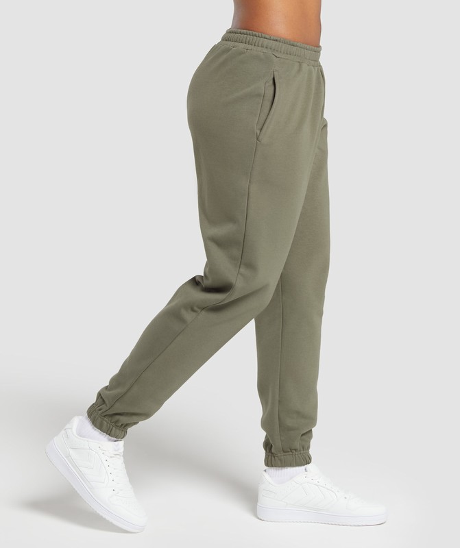 Gymshark Training Fleece Jogger Base Green | 18493LACY