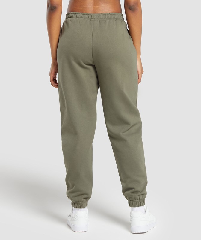 Gymshark Training Fleece Jogger Base Green | 18493LACY