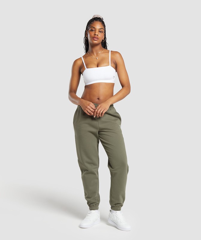 Gymshark Training Fleece Jogger Base Green | 18493LACY