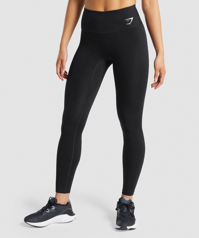 Gymshark Training Leggings Black | 89264XHVS