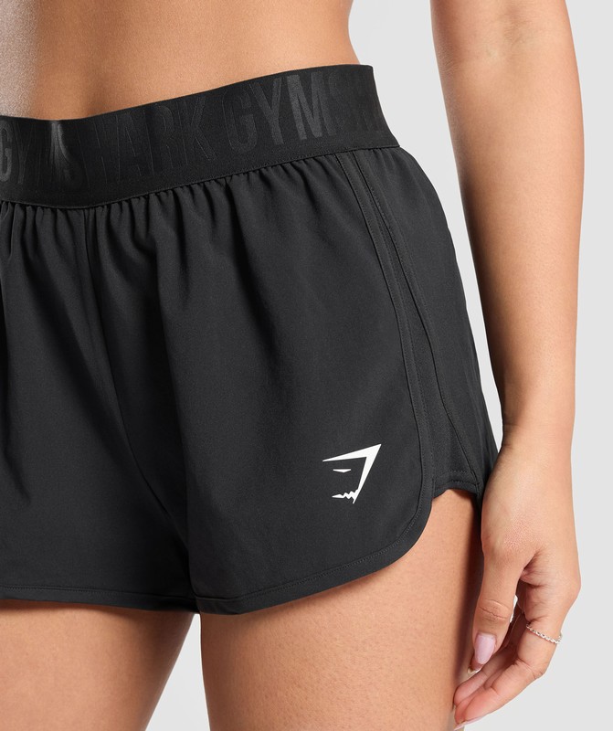 Gymshark Training Loose Fit Shorts Black | 51906WVLQ