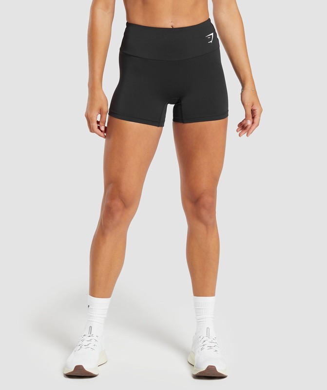 Gymshark Training Tight Shorts Black | 21059CMAR