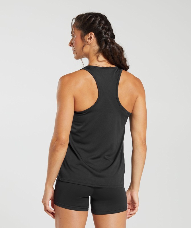 Gymshark Training Vest Black | 34562TKSP